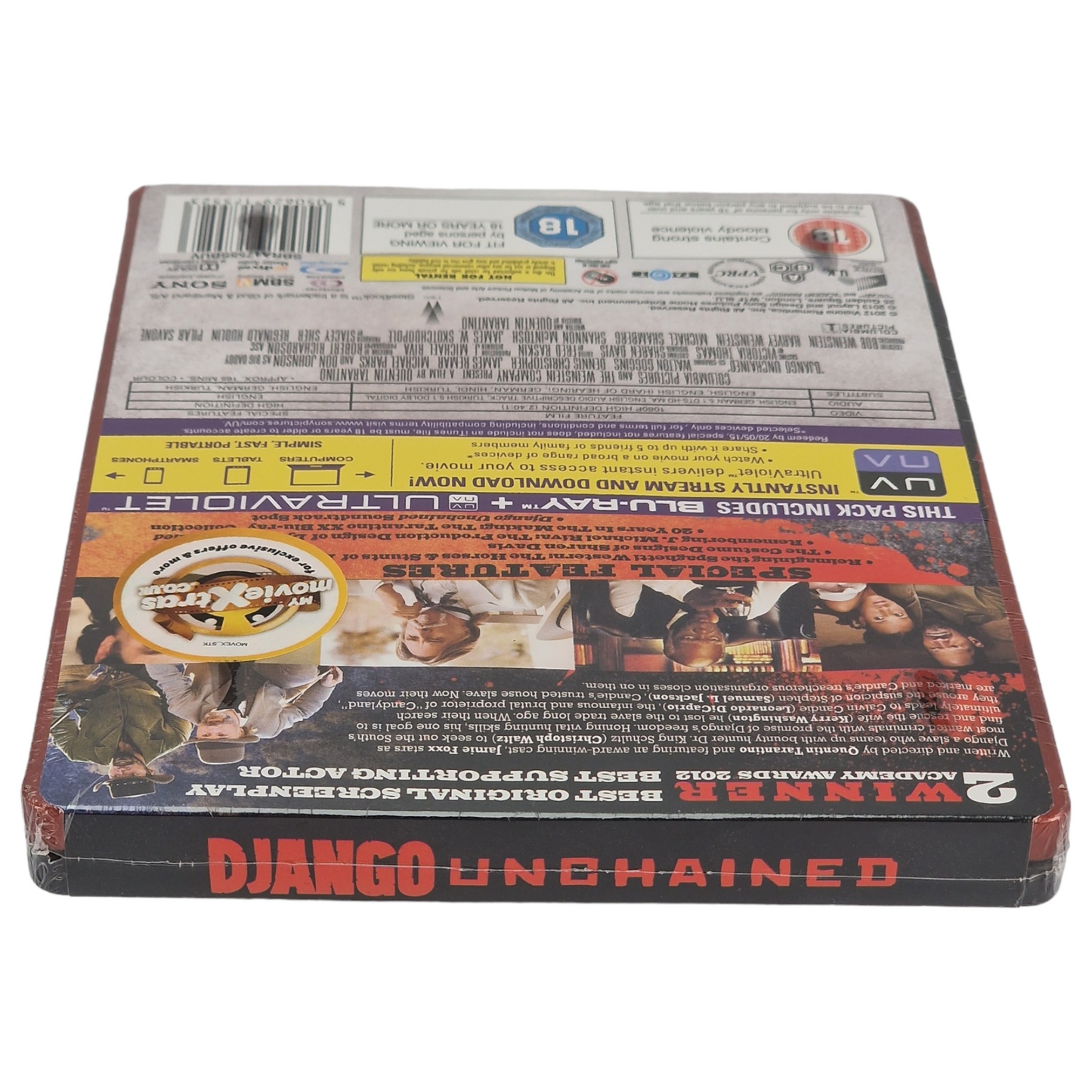 Django Unchained SteelBook Blu-ray Zavvi Édition limitée  Region Free