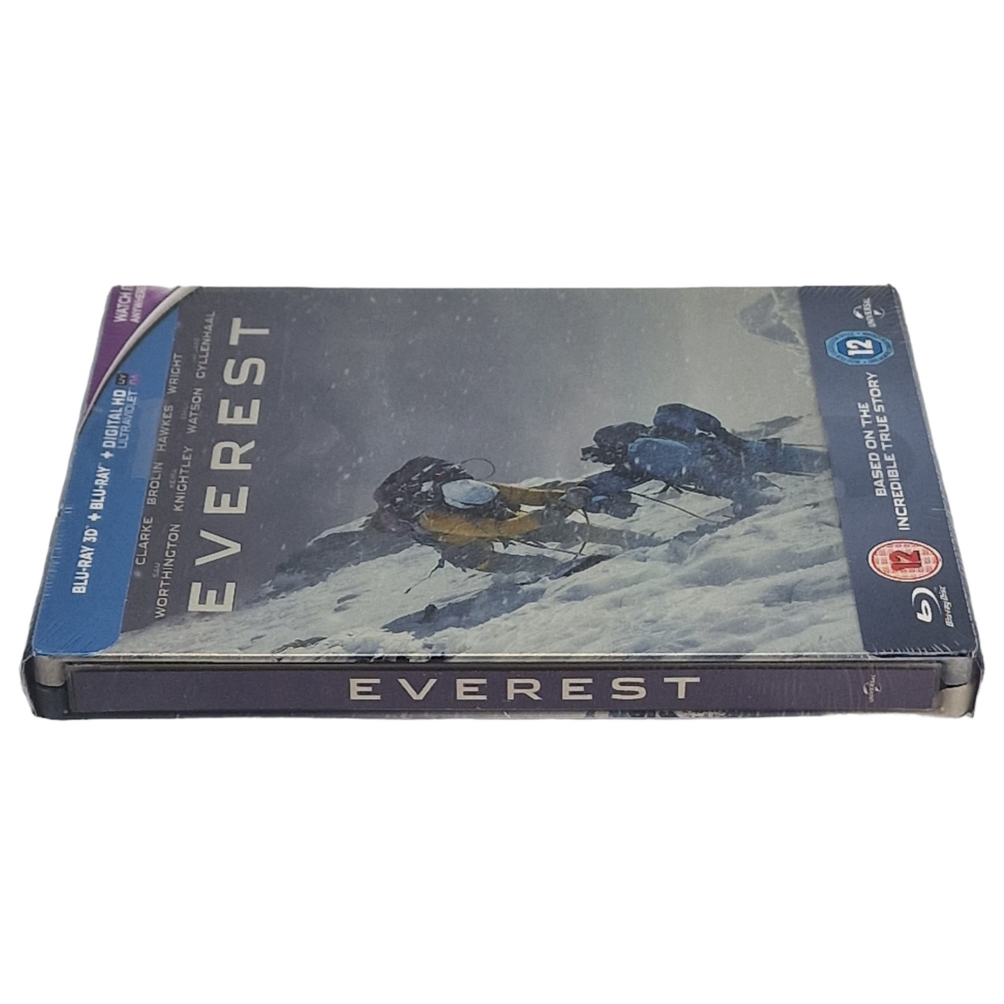 Everest 3D Blu-ray SteelBook UK 2016  Region Free___ VF