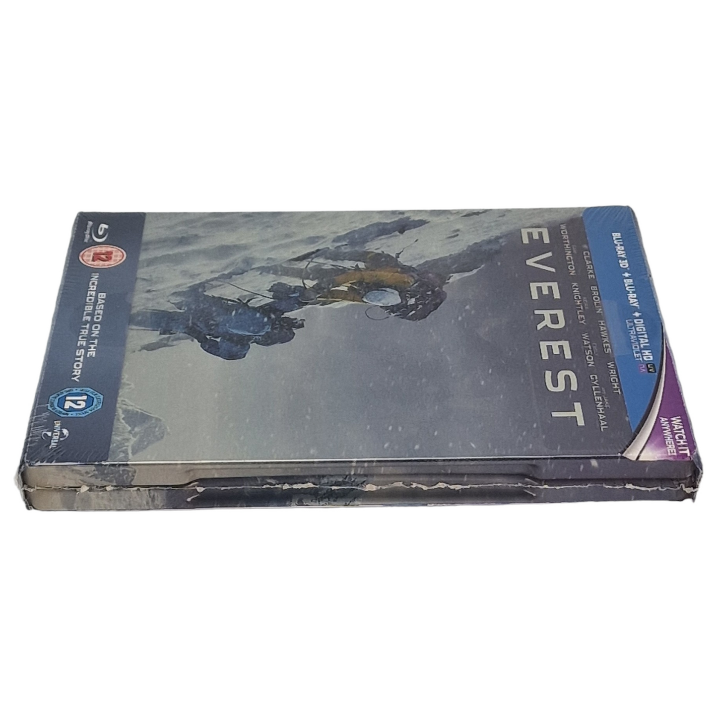 Everest 3D Blu-ray SteelBook UK 2016  Region Free___ VF