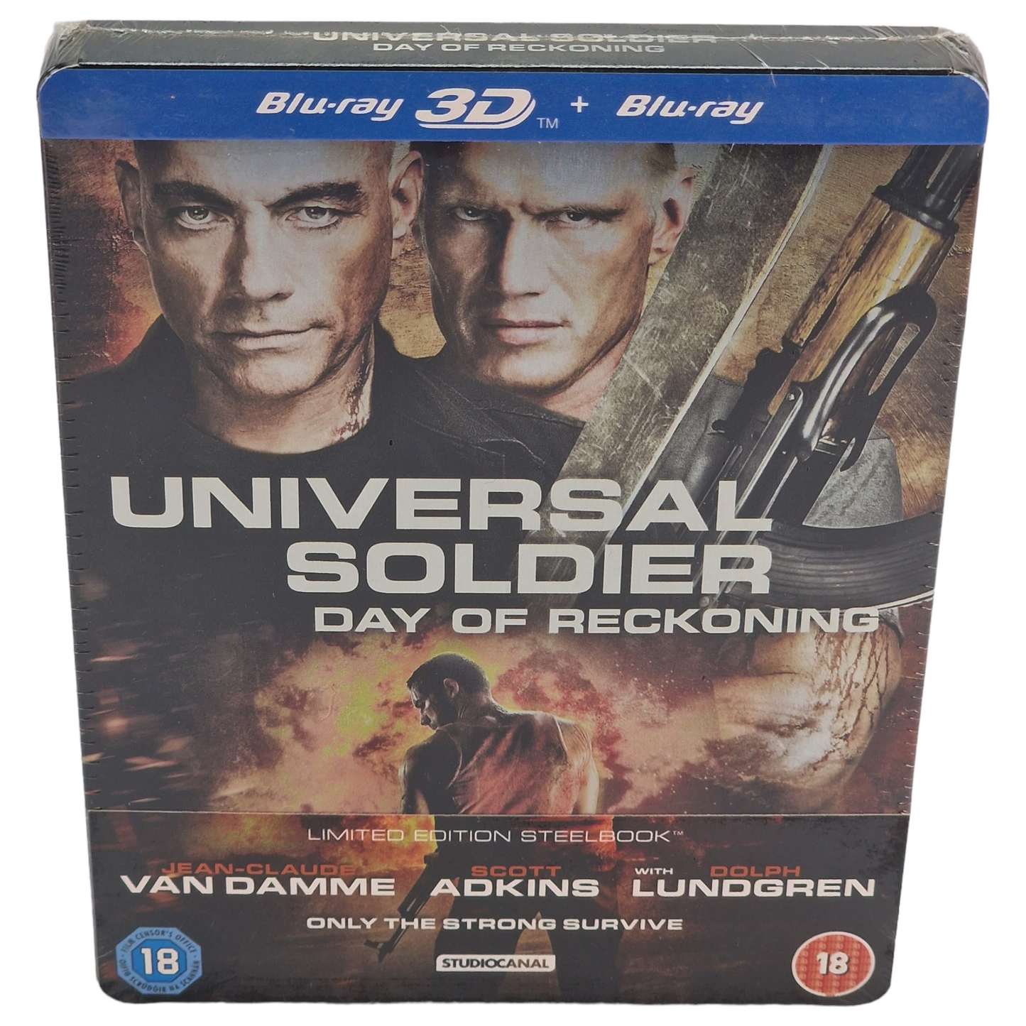 Universal Soldier: Day of Reckoning 3D Blu-ray Steelbook Region B___ VO