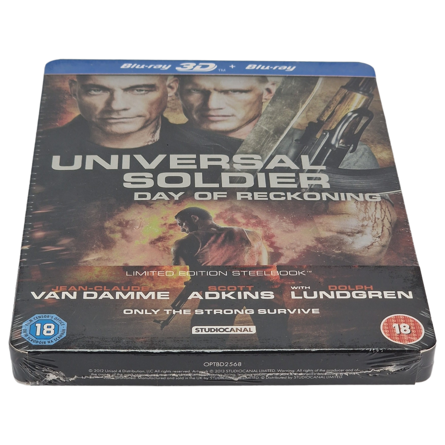 Universal Soldier: Day of Reckoning 3D Blu-ray Steelbook Region B___ VO