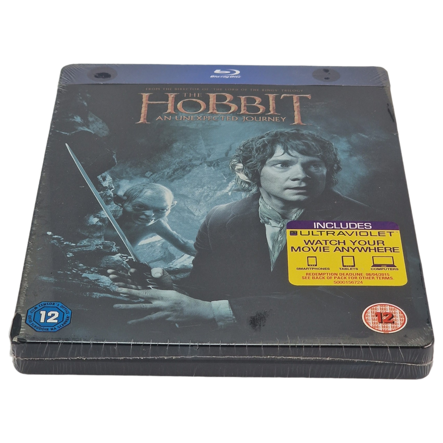 Le Hobbit : Un voyage inattendu SteelBook Blu-ray UK Region B