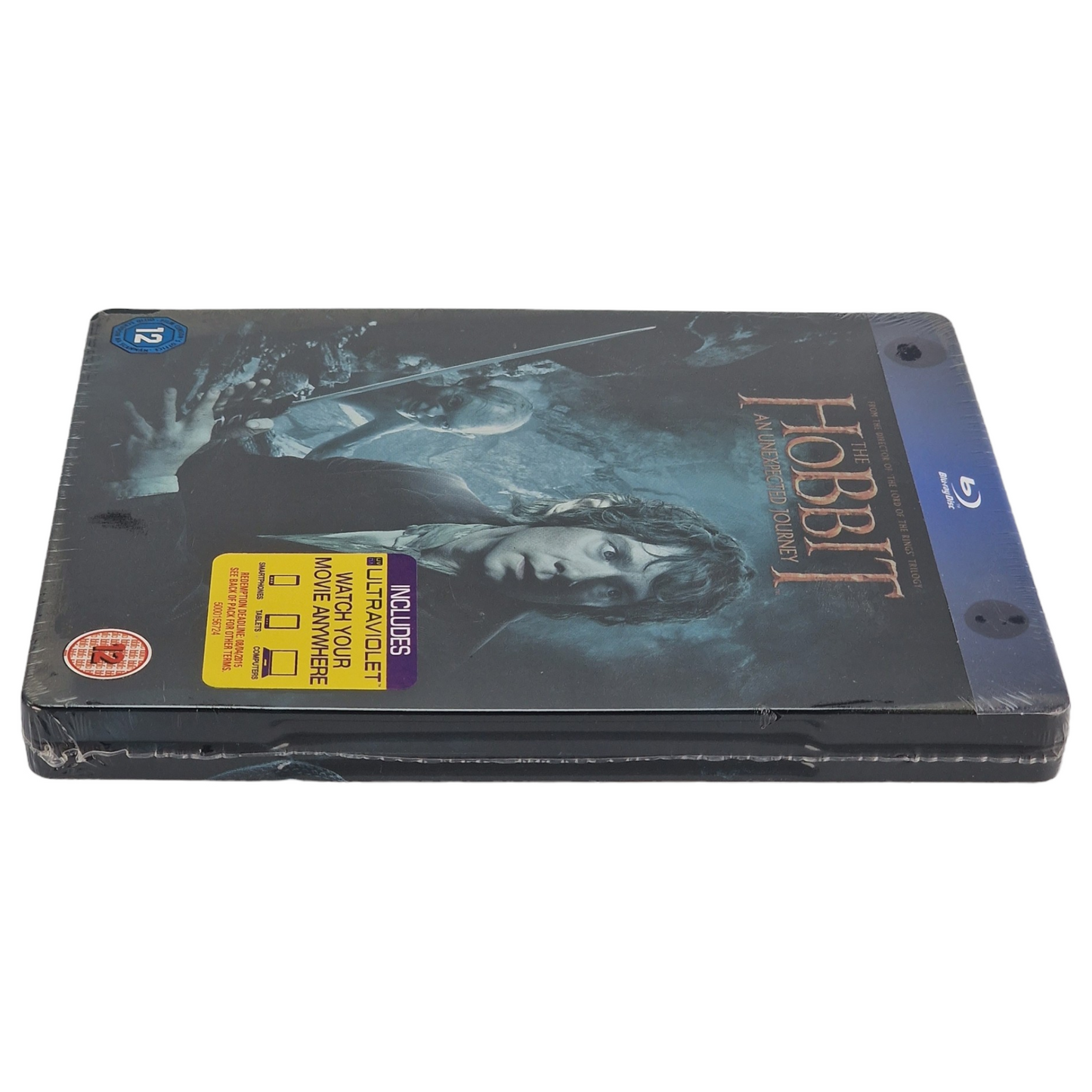 Le Hobbit : Un voyage inattendu SteelBook Blu-ray UK Region B