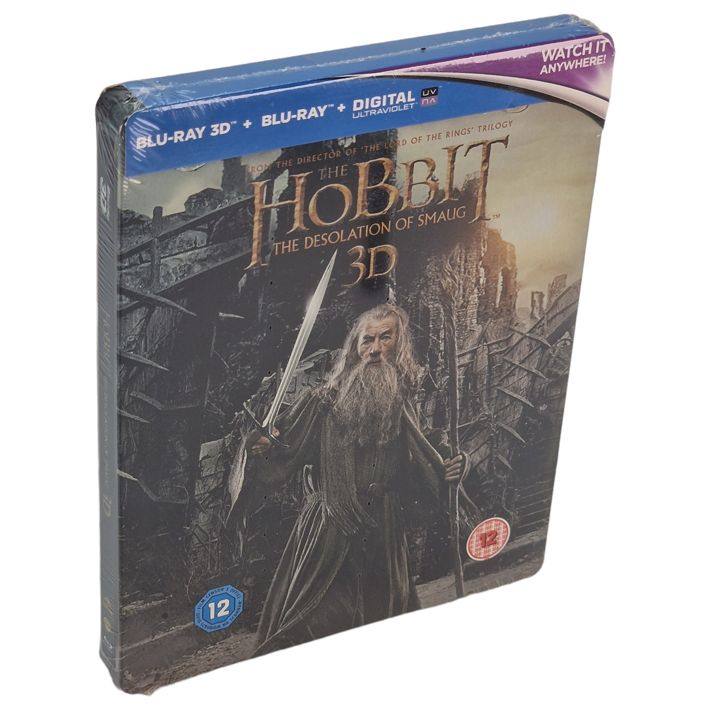 The Hobbit: The Desolation of Smaug 3D SteelBook Zavvi éxclusif Region B