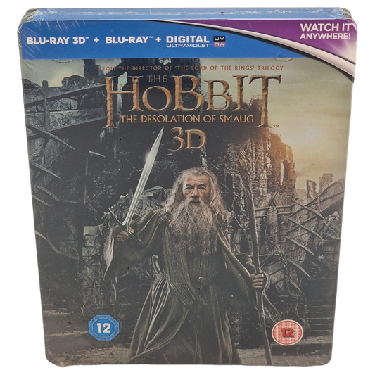 The Hobbit: The Desolation of Smaug 3D SteelBook Zavvi éxclusif Region B