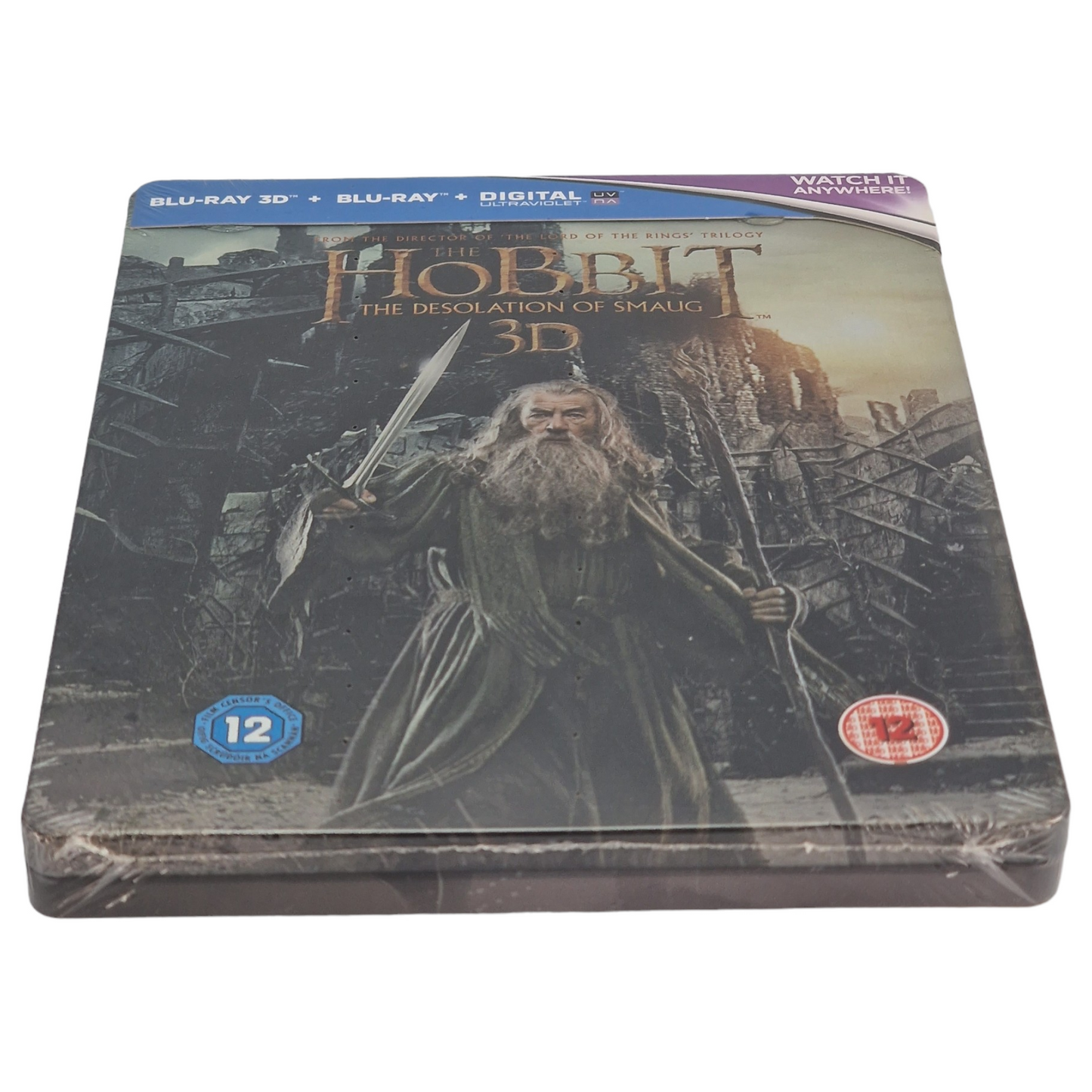 The Hobbit: The Desolation of Smaug 3D SteelBook Zavvi éxclusif Region B