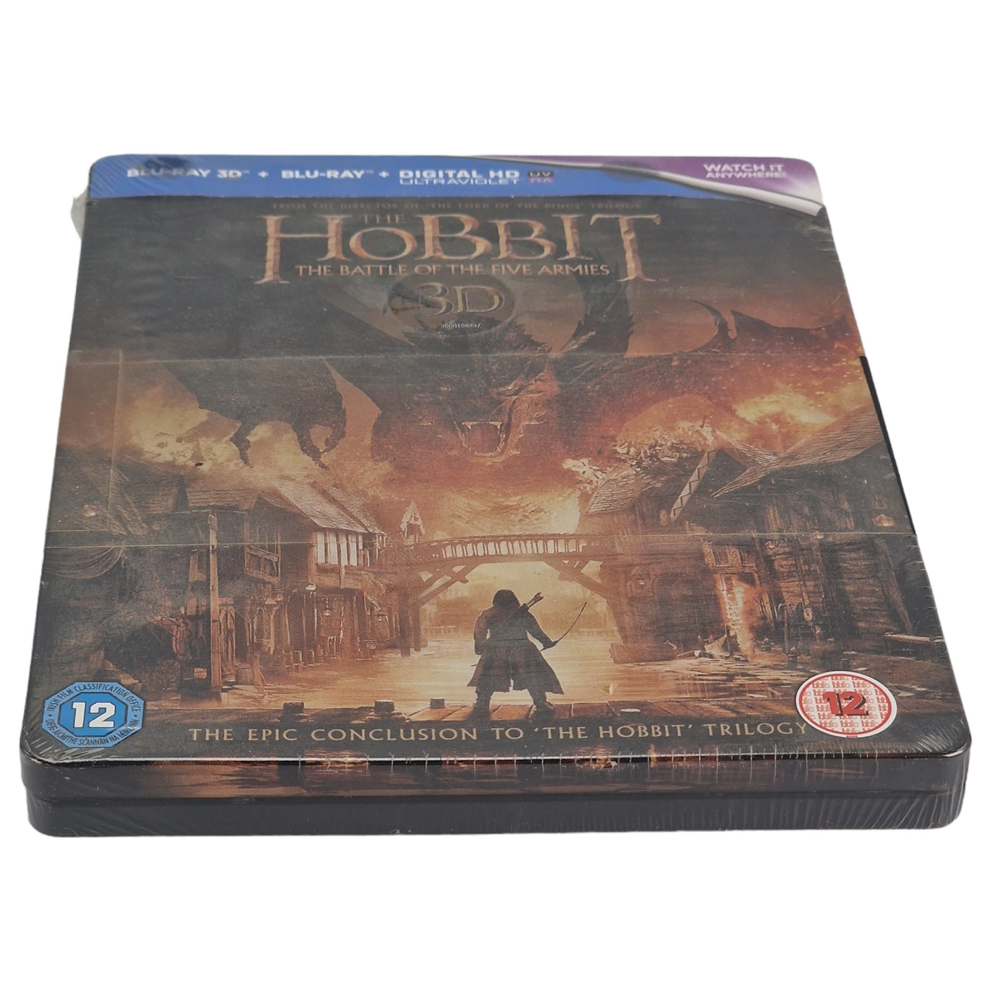 Le Hobbit : la bataille des cinq armées3D SteelBook Zavvi éxclusif Region B