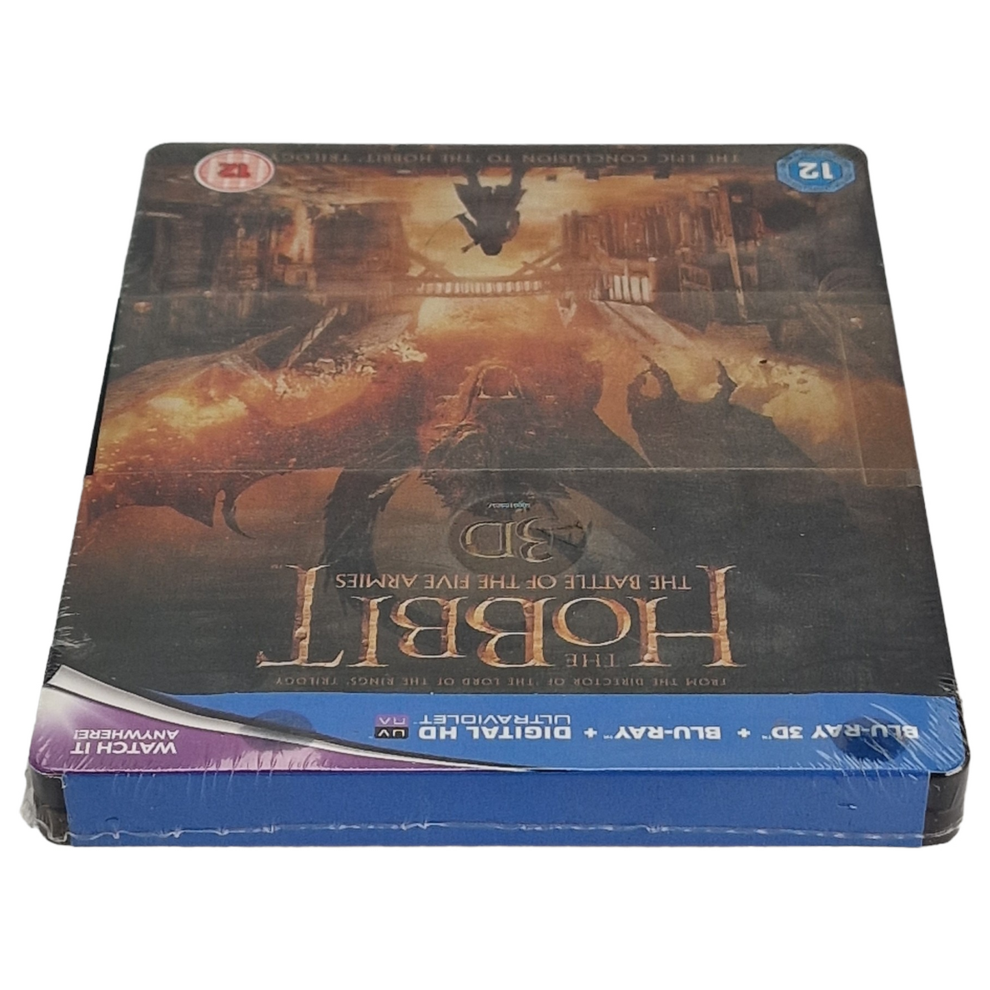 Le Hobbit : la bataille des cinq armées3D SteelBook Zavvi éxclusif Region B