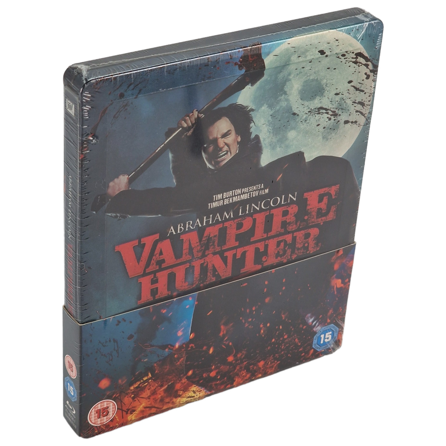 Abraham Lincoln: Vampire Hunter Steelbook  UK Import Zone Free  VF