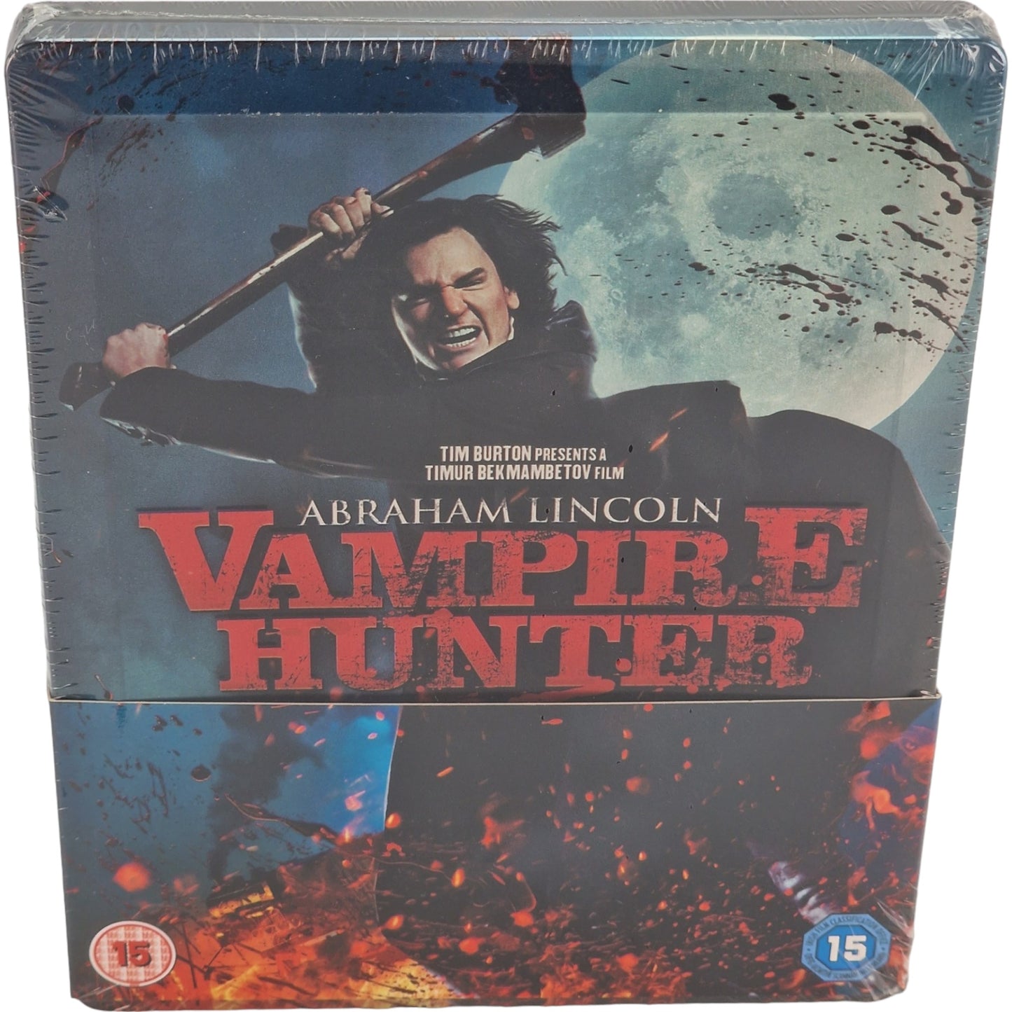 Abraham Lincoln: Vampire Hunter Steelbook  UK Import Zone Free  VF