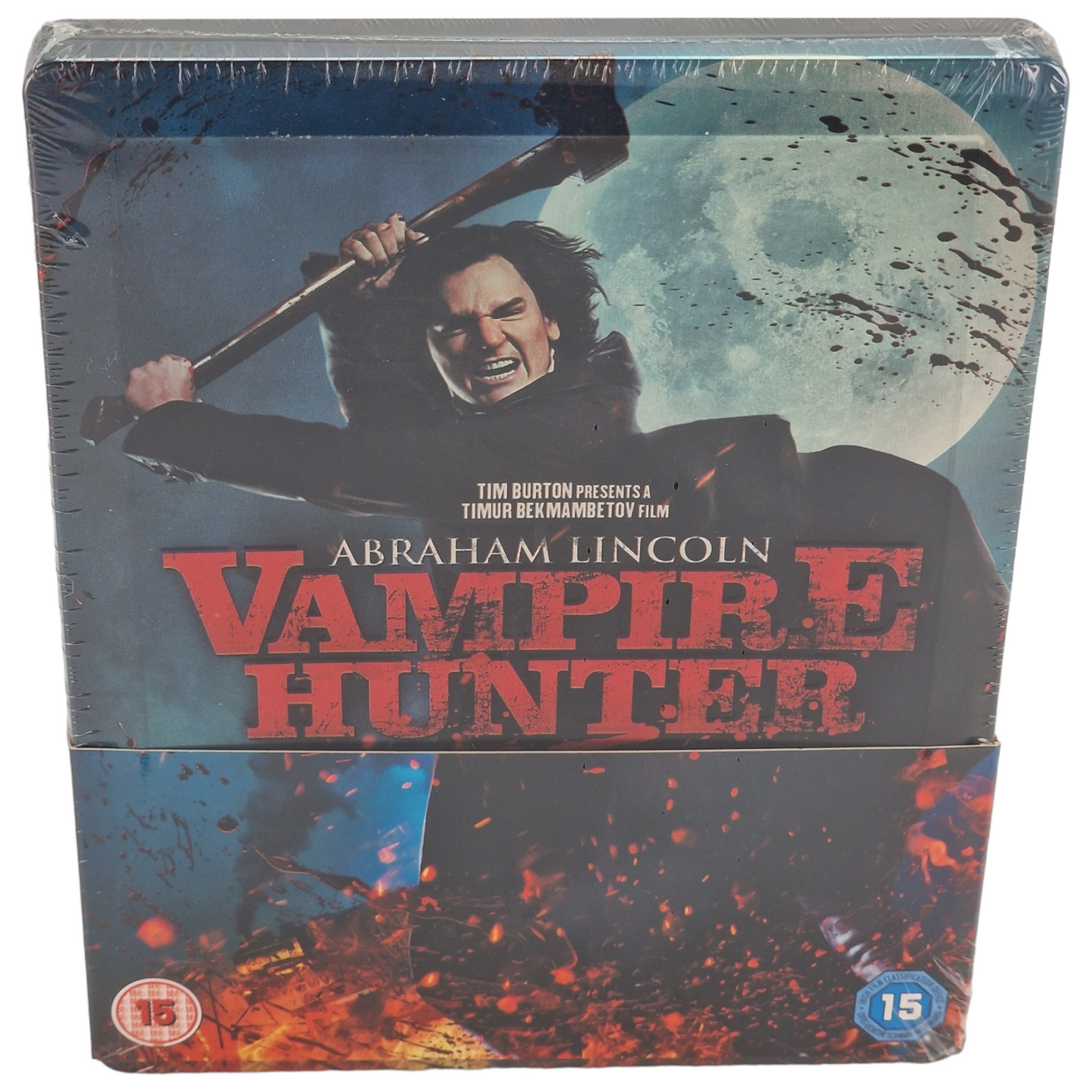 Abraham Lincoln: Vampire Hunter Steelbook  UK Import Zone Free  VF