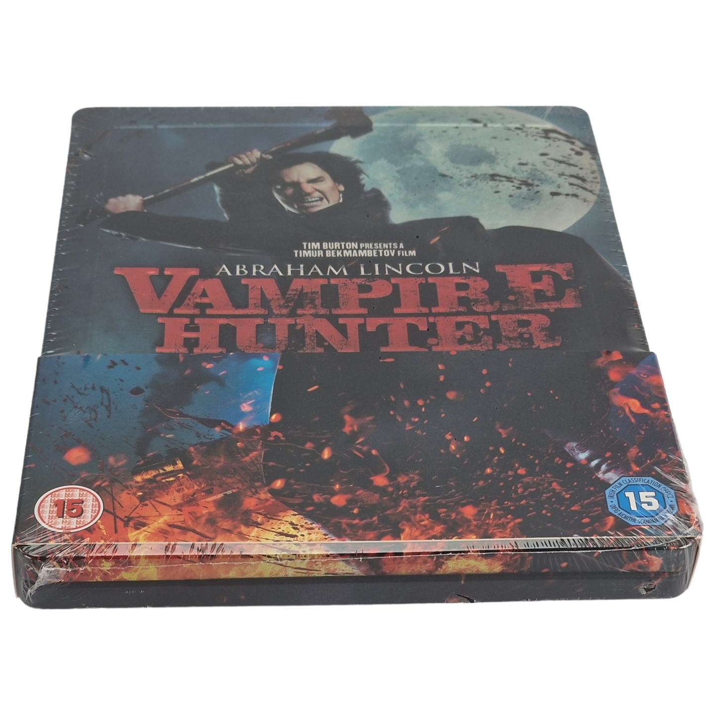 Abraham Lincoln: Vampire Hunter Steelbook  UK Import Zone Free  VF