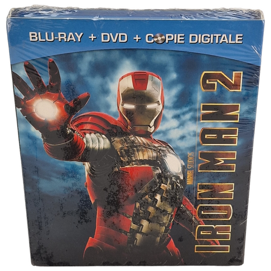 Iron Man 2 Blu-ray Combo / Blu-ray + DVD + Digital Region B___FR     2010