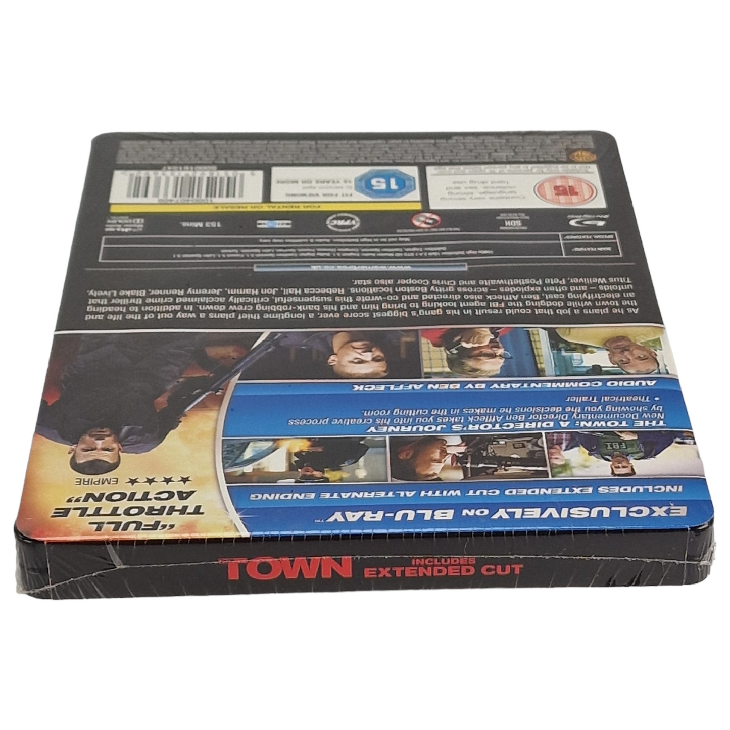 The Town Zavvi  SteelBook  Coupe étendue avec fin alternative/ Region Free