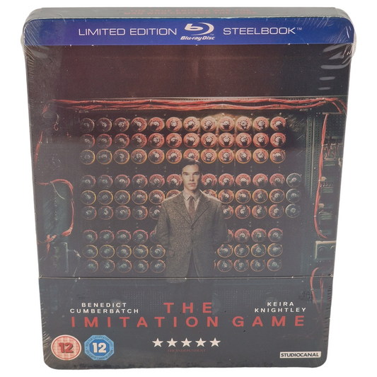 The Imitation Game Blu-ray SteelBook Zavvi 2015 Édition limitée Region B