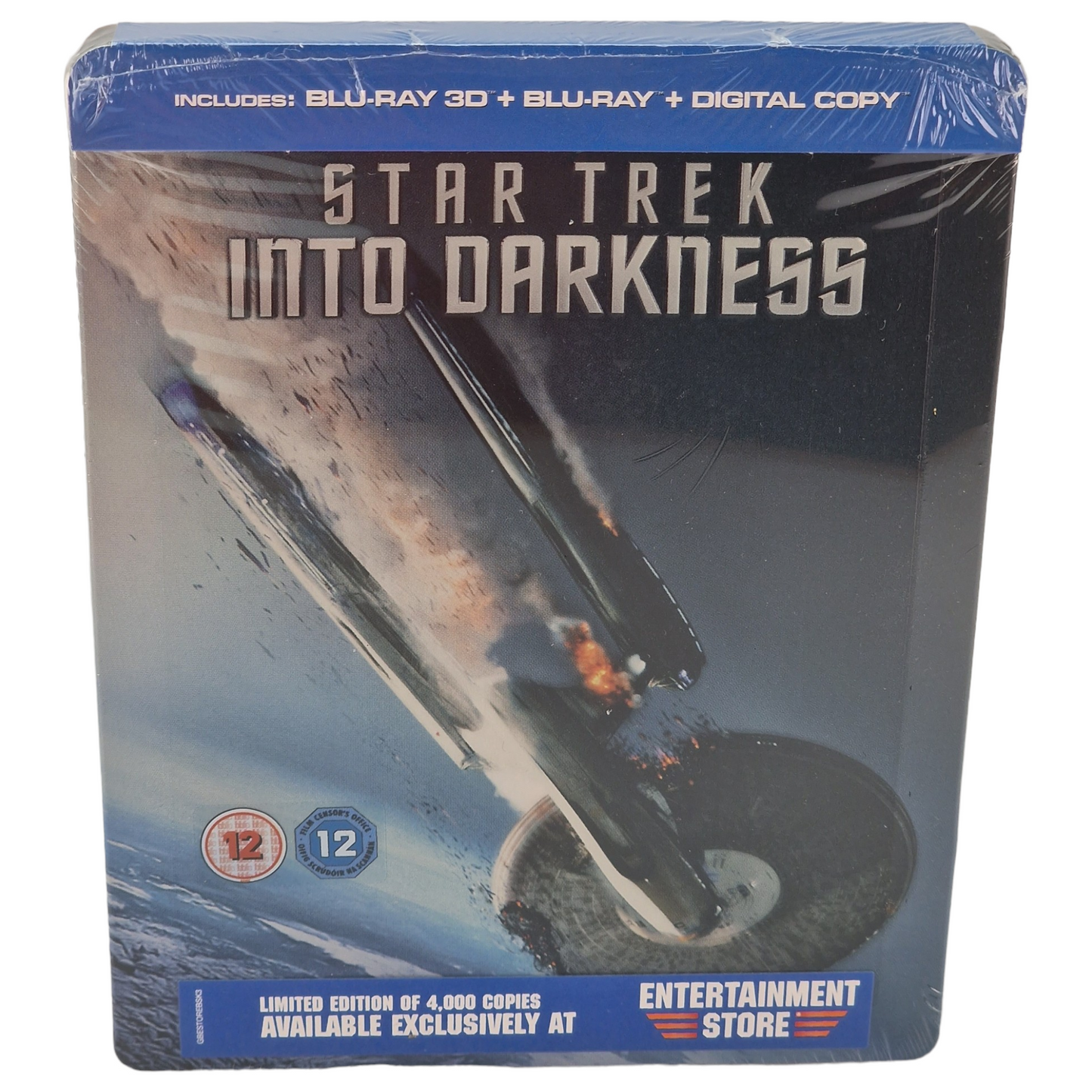 Star Trek Into Darkness 3D Steelbook Zavvi Édition limitée Zone Free VF