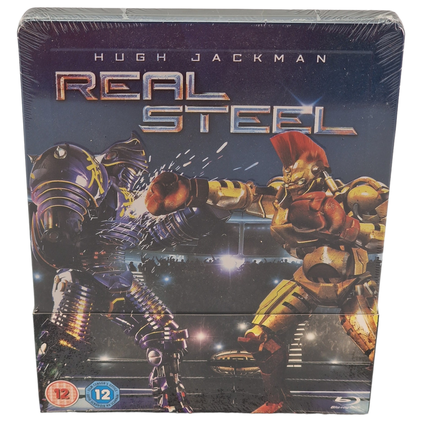 Real Steel Blu-ray SteelBook Zavvi 2015 Édition limitée Region B  VF