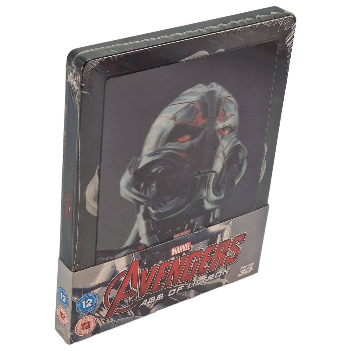 Avengers: Age of Ultron 3D SteelBook Zavvi Lenticular 2016 Region B