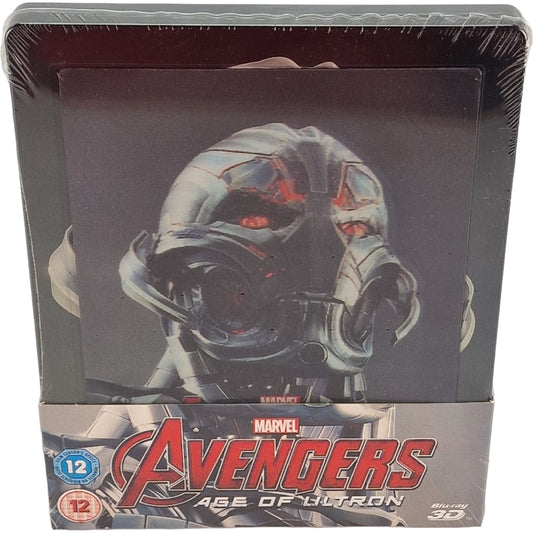 Avengers: Age of Ultron 3D SteelBook Zavvi Lenticular 2016 Region B