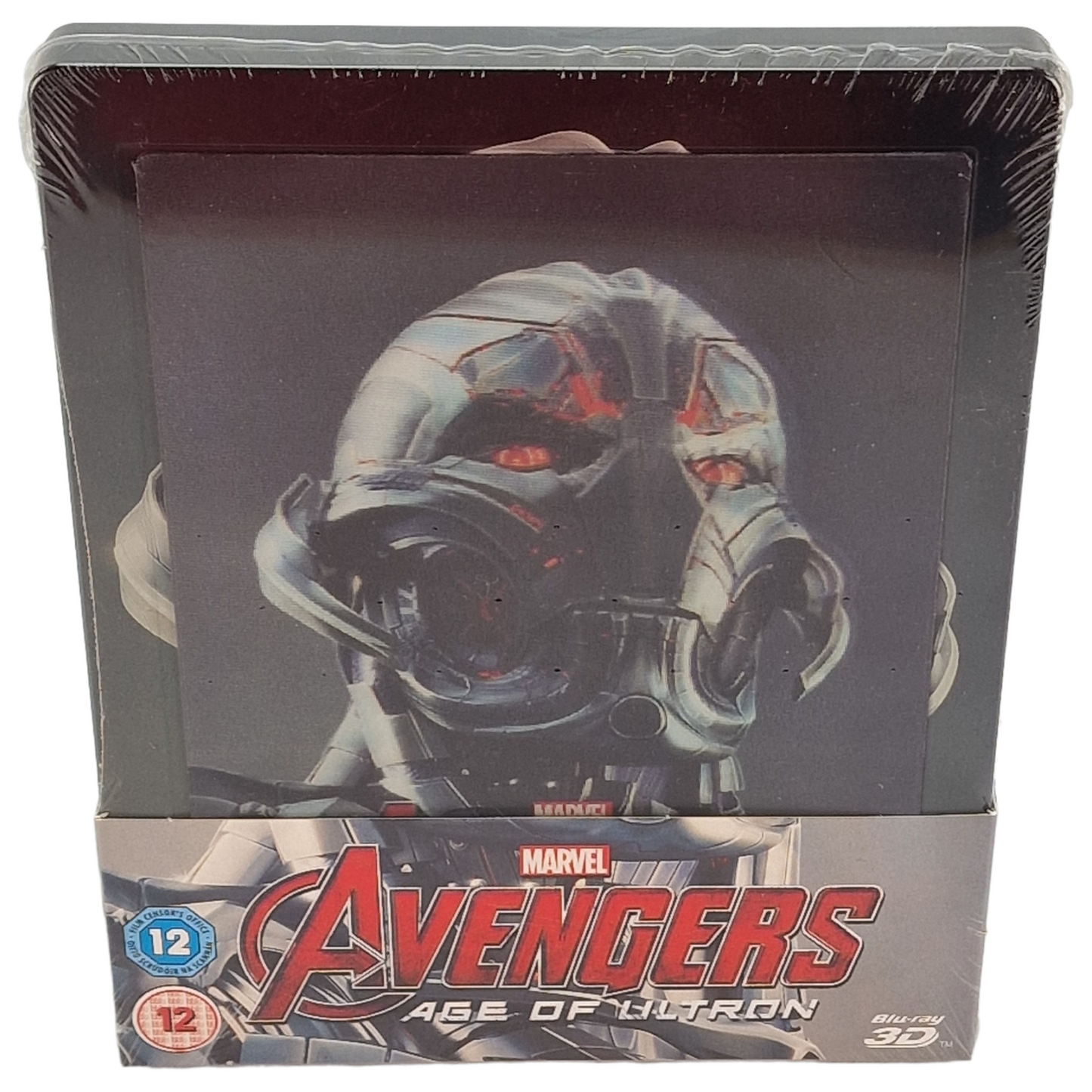 Avengers: Age of Ultron 3D SteelBook Zavvi Lenticular 2016 Region B