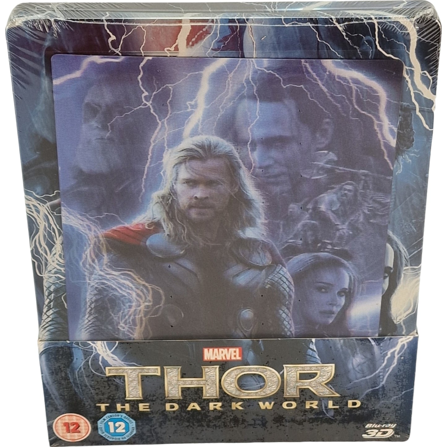 Thor: The Dark World 3D Blu-ray SteelBook Zavvi lenticulaire 2015 Édition limitée Region B