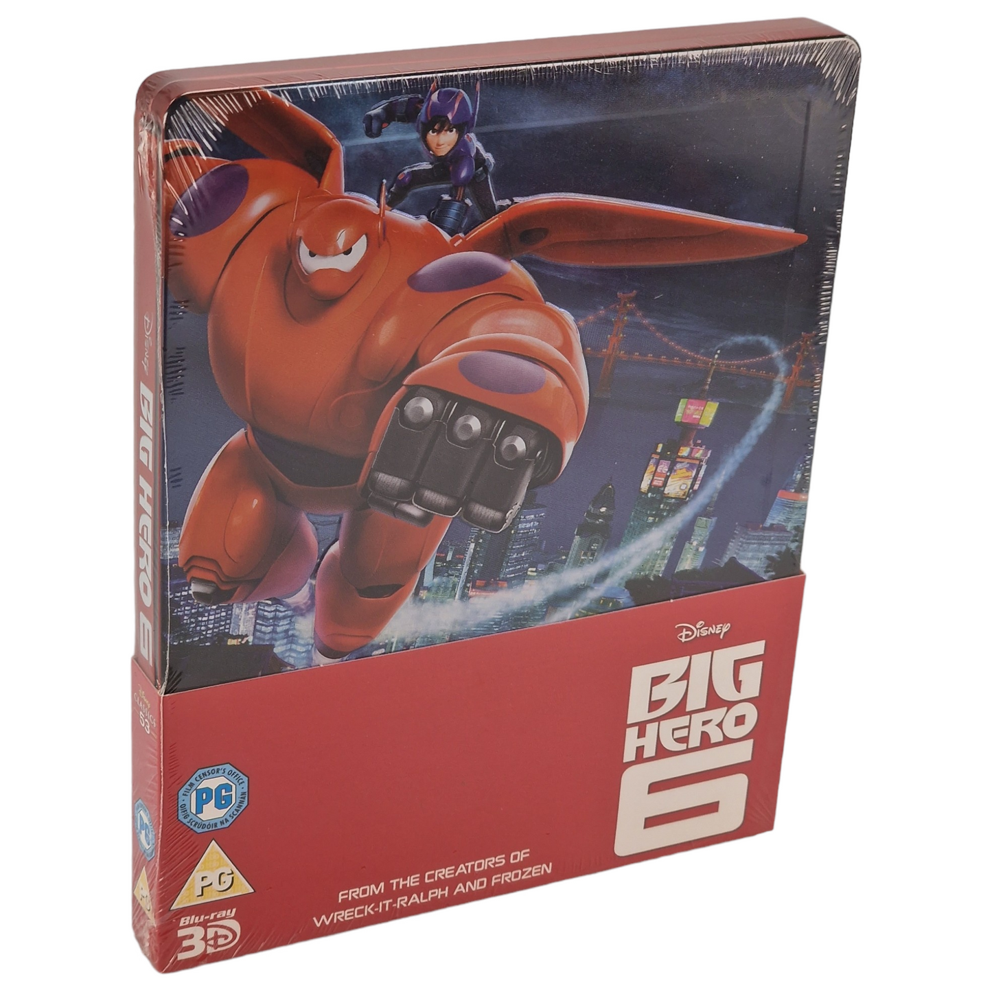 Big Hero 6 3D Blu-ray SteelBook Zavvi Édition limitée Disney Collection #31 Region Free