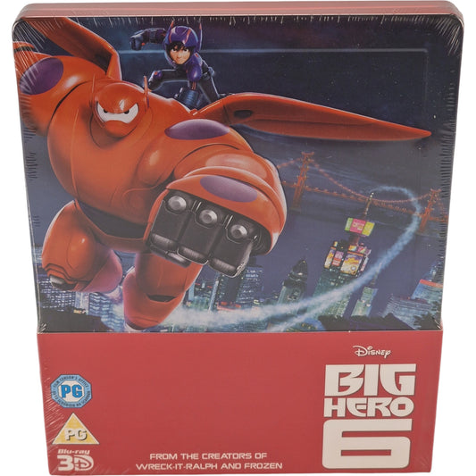 Big Hero 6 3D Blu-ray SteelBook Zavvi Édition limitée Disney Collection #31 Region Free