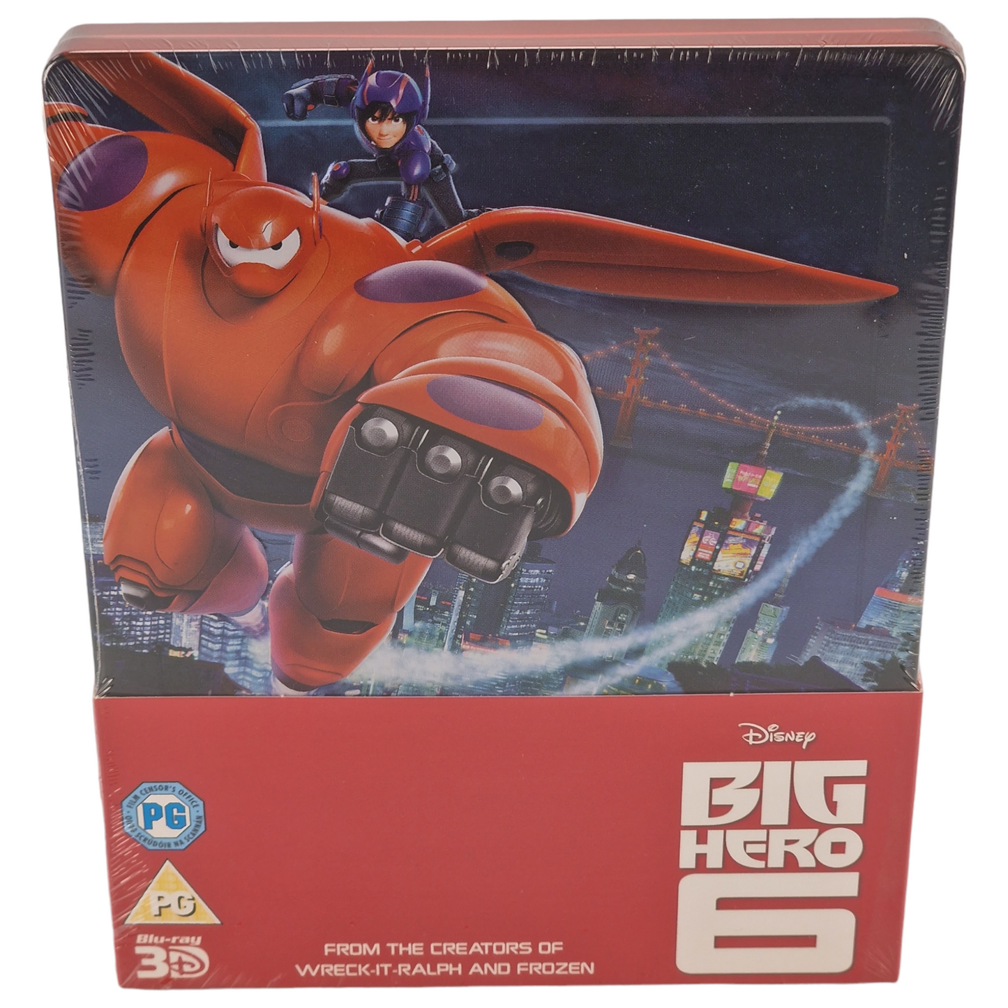 Big Hero 6 3D Blu-ray SteelBook Zavvi Édition limitée Disney Collection #31 Region Free