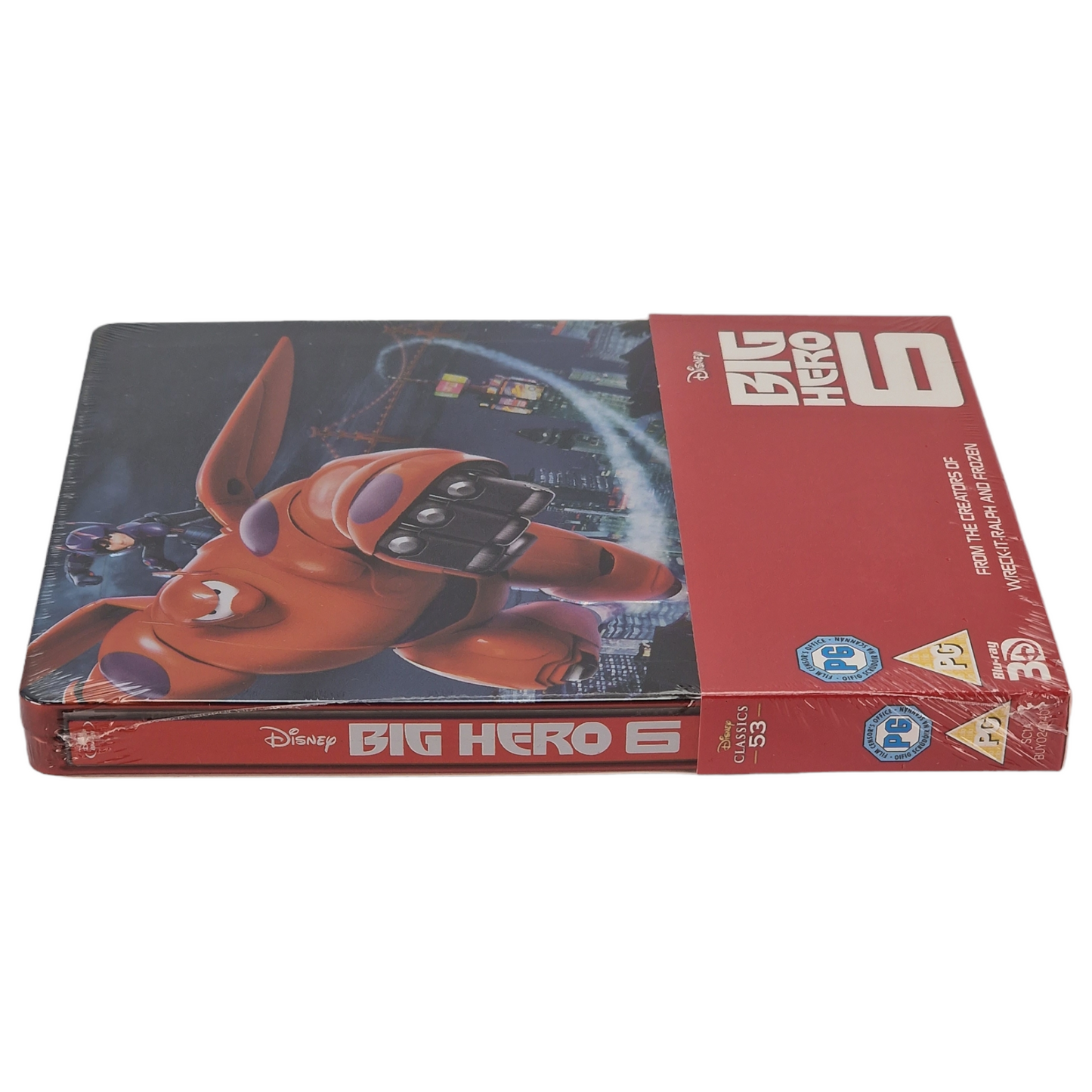 Big Hero 6 3D Blu-ray SteelBook Zavvi Édition limitée Disney Collection #31 Region Free