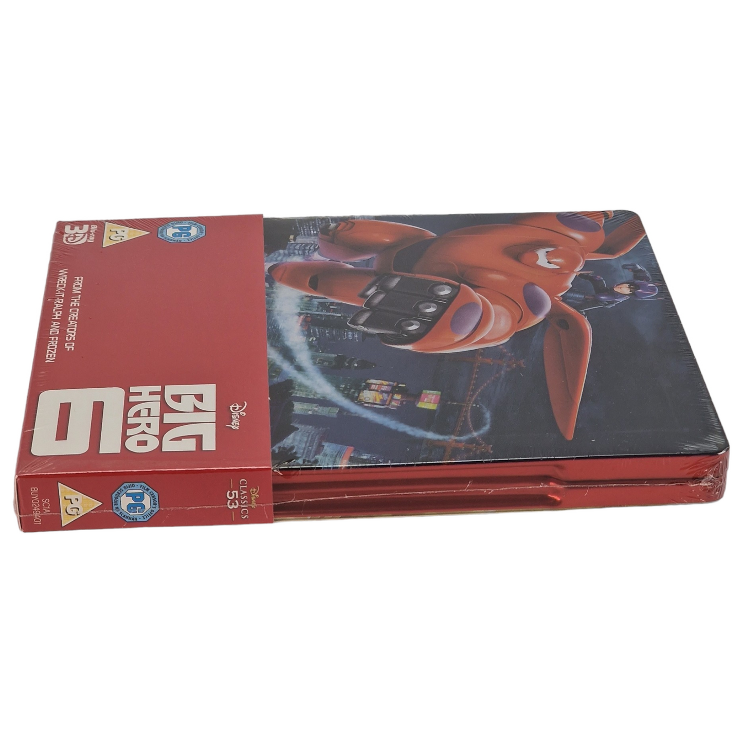 Big Hero 6 3D Blu-ray SteelBook Zavvi Édition limitée Disney Collection #31 Region Free