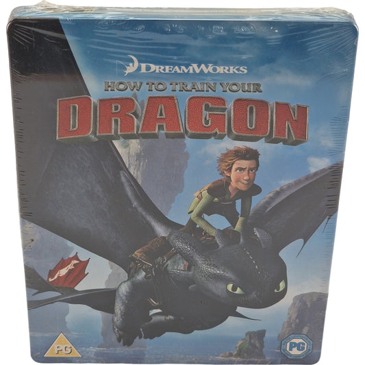 How to Train Your Dragon SteelBook Blu-ray Zavvi Edition limitée 2014 Région libre Fr