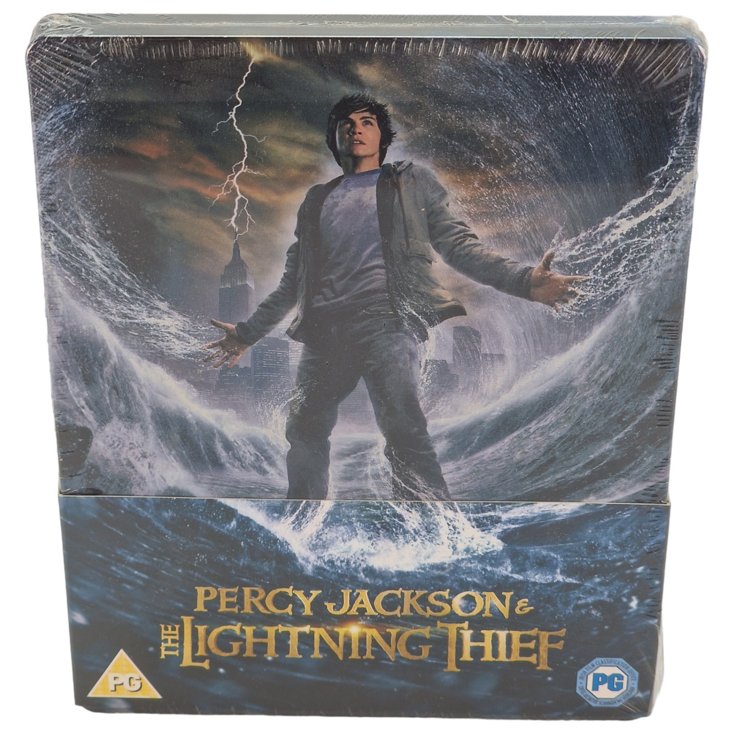 Percy Jackson : Le Voleur de foudre Blu-ray Steelbook Zavvi  2014  VO