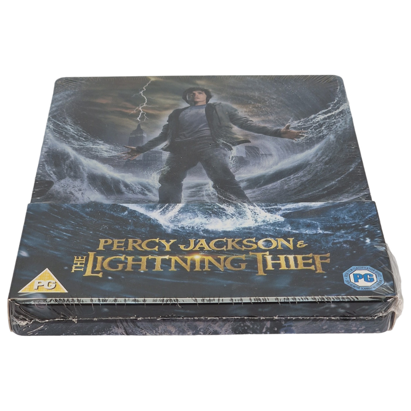 Percy Jackson : Le Voleur de foudre Blu-ray Steelbook Zavvi  2014  VO