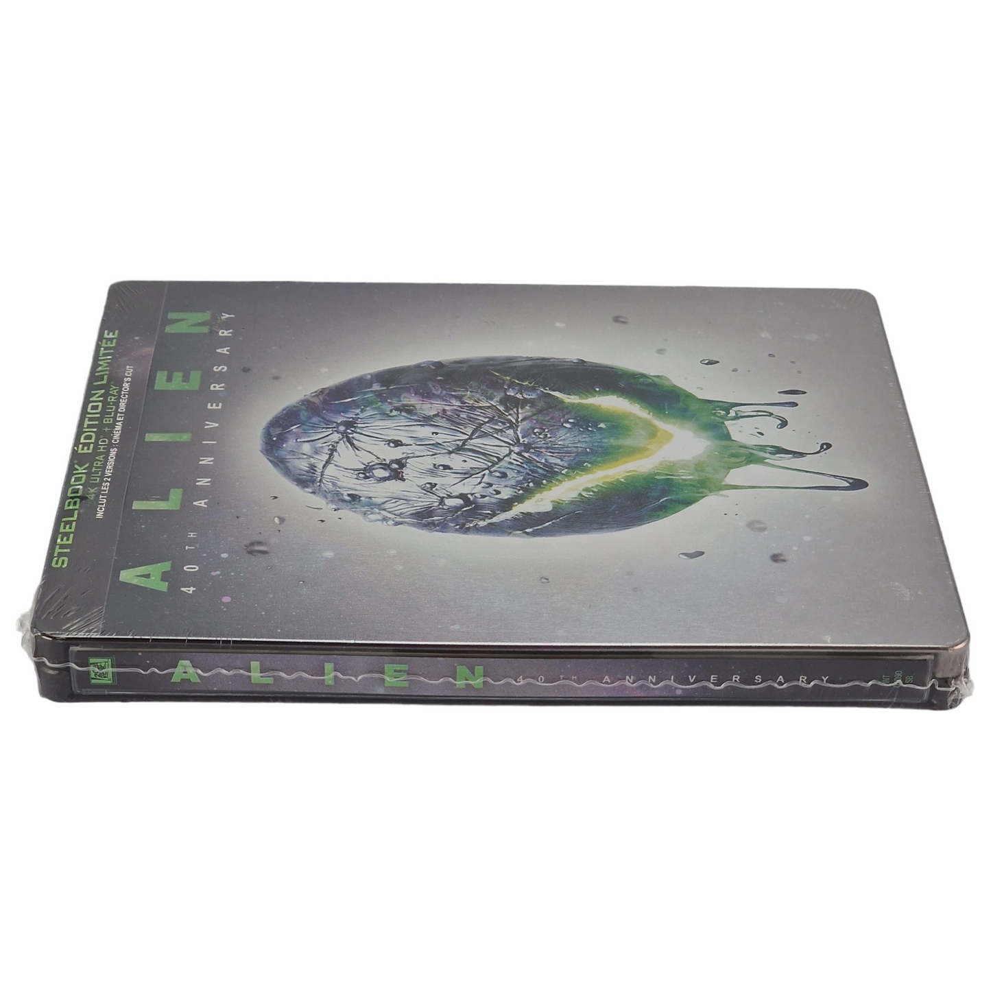 Alien 4K Blu-ray Steelbook Edition limitée Édition du 40e anniversaire Version cinéma Director's Cut VF