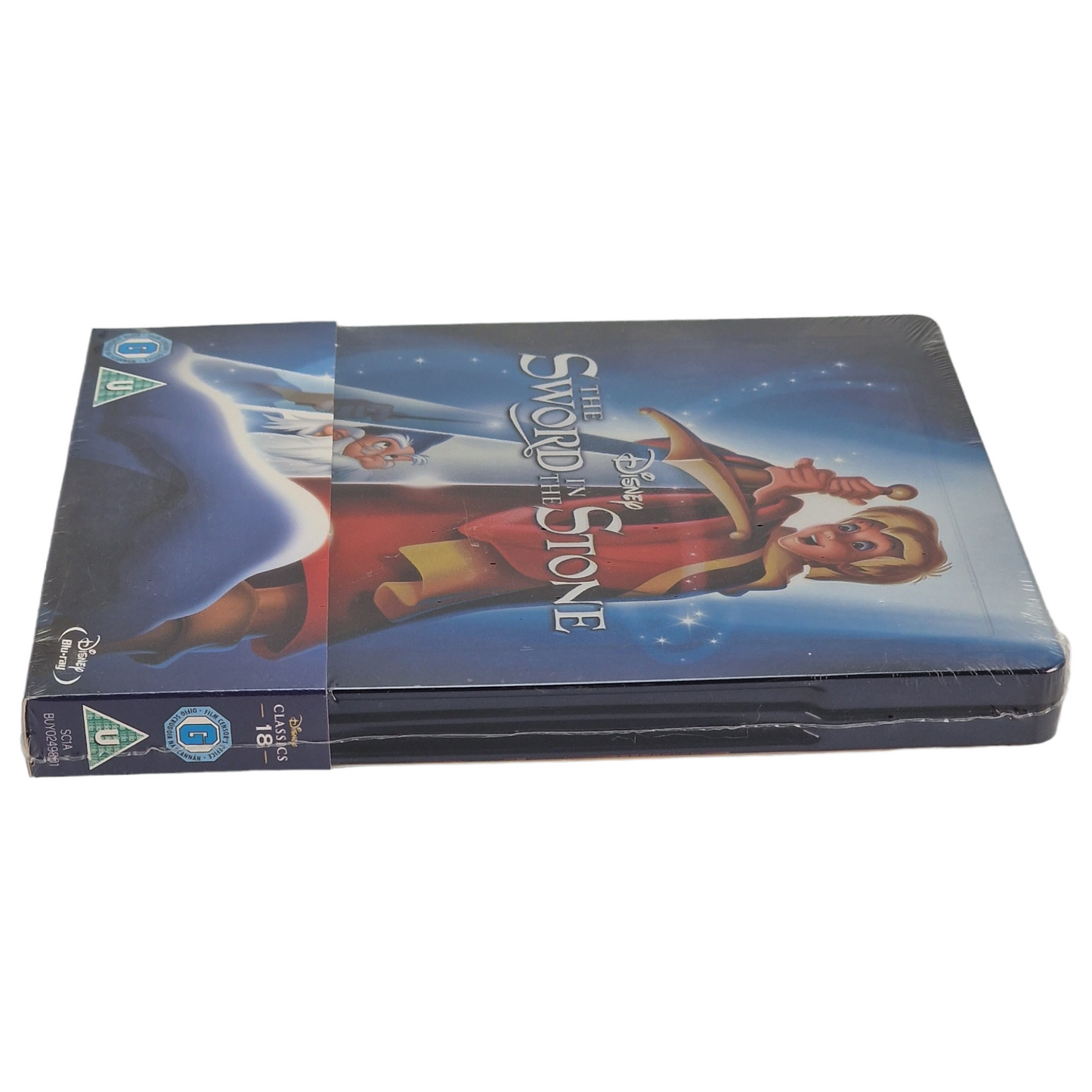 Merlin l'Enchanteur Blu-ray SteelBook Débossé Zavvi limitée Disney Collection Libre