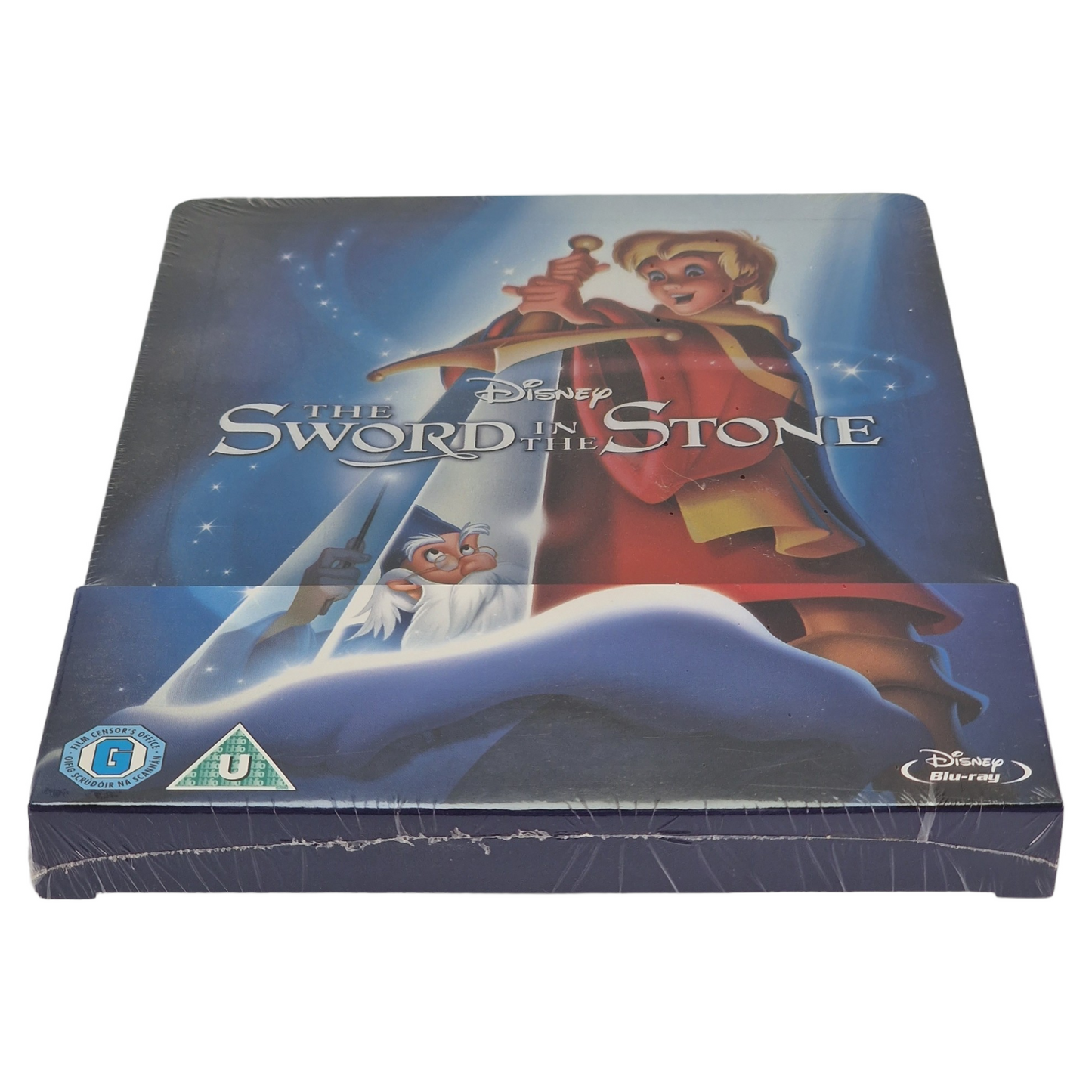 Merlin l'Enchanteur Blu-ray SteelBook Débossé Zavvi limitée Disney Collection Libre