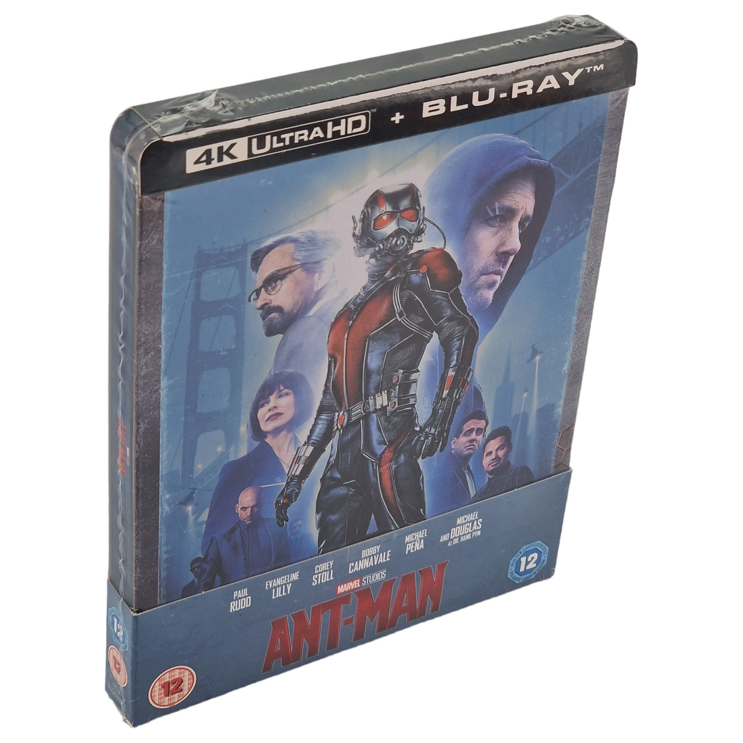 Ant-Man 4K Ultra HD Blu-ray SteelBook Zavvi Zone Free VF