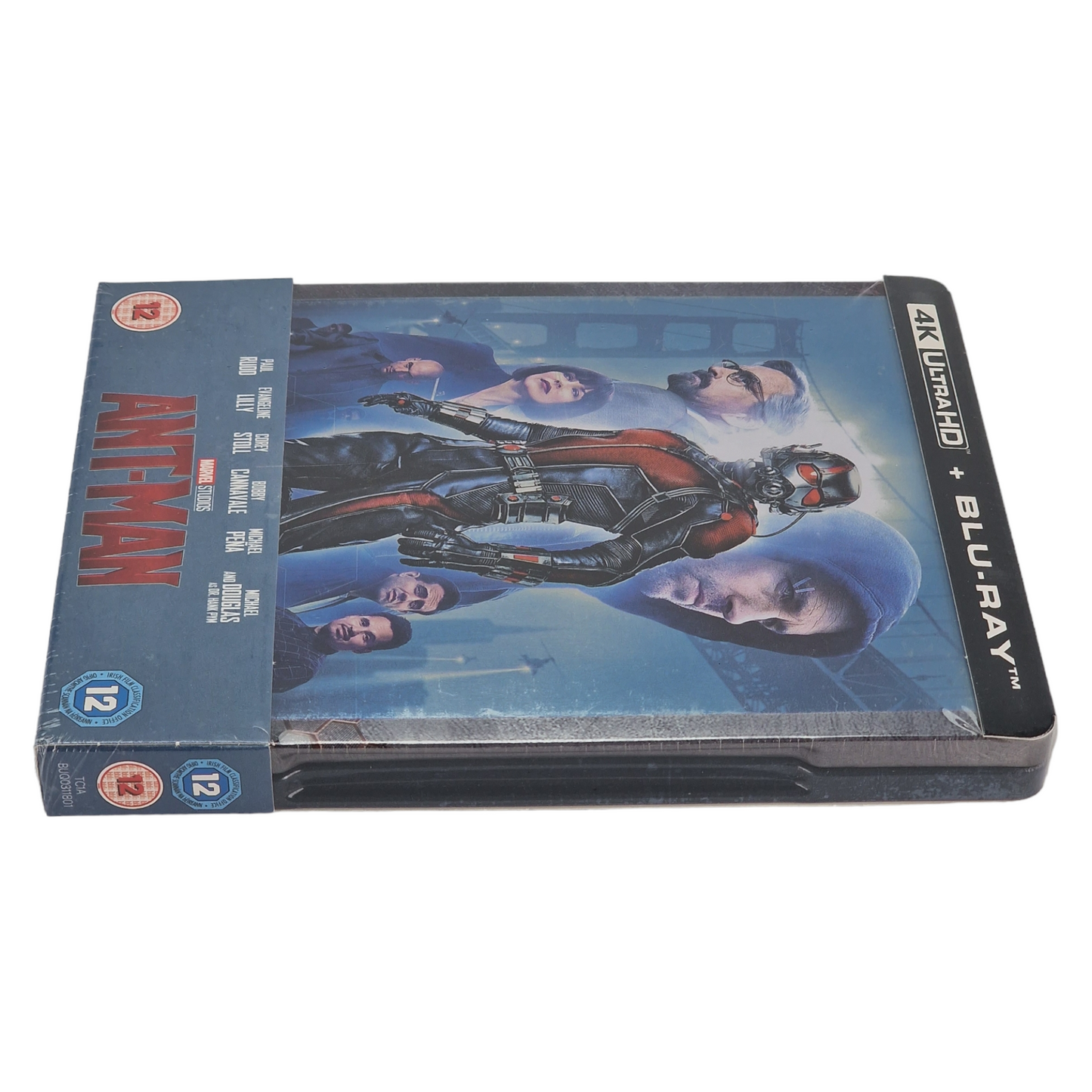 Ant-Man 4K Ultra HD Blu-ray SteelBook Zavvi Zone Free VF