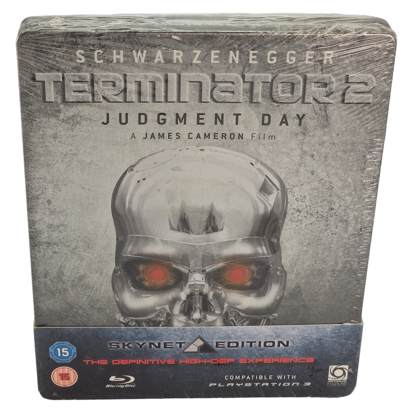 Terminator 2: Judgment Day Blu-ray SteelBook UK Import Skynet Edition 2009 Zone B VF