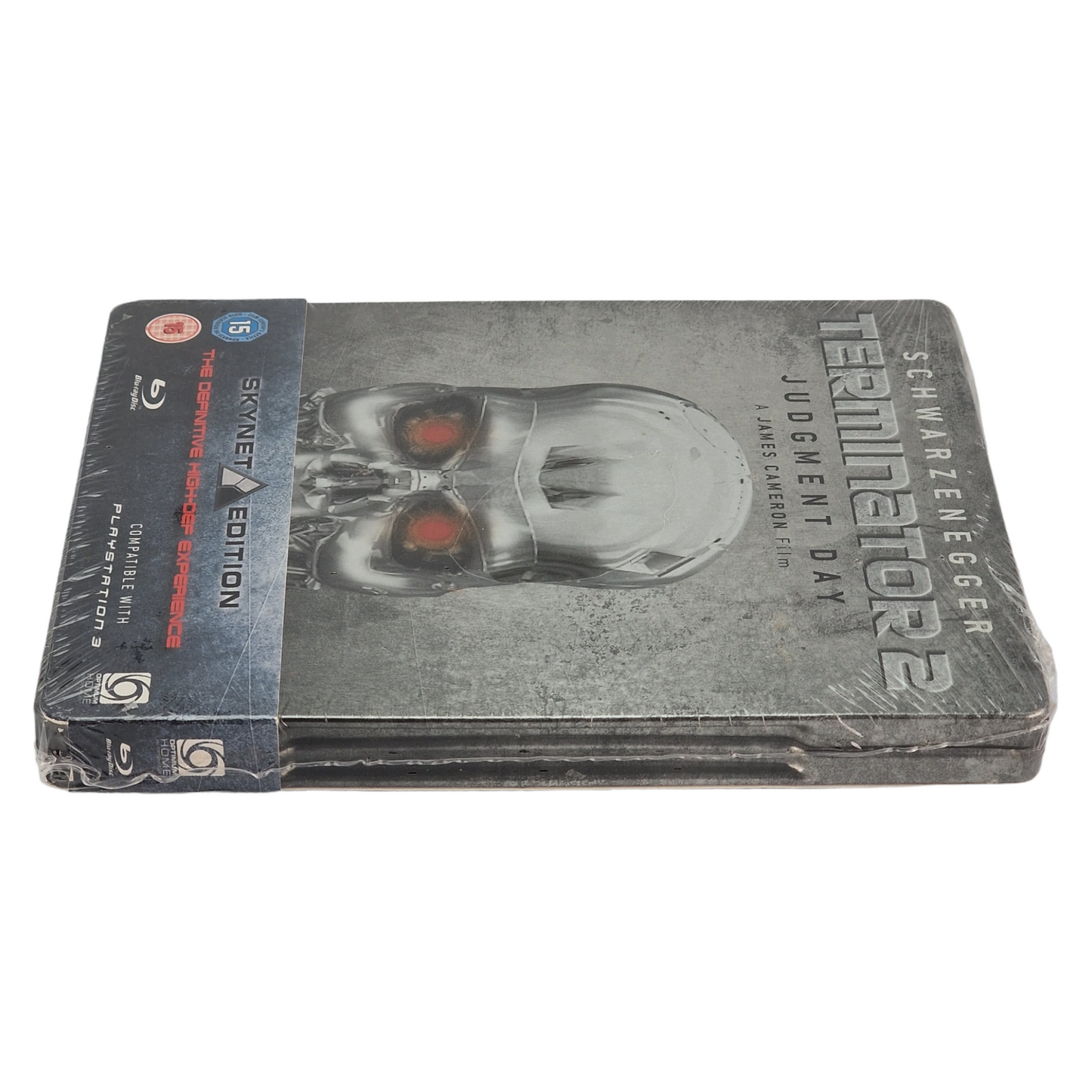 Terminator 2: Judgment Day Blu-ray SteelBook UK Import Skynet Edition 2009 Zone B VF