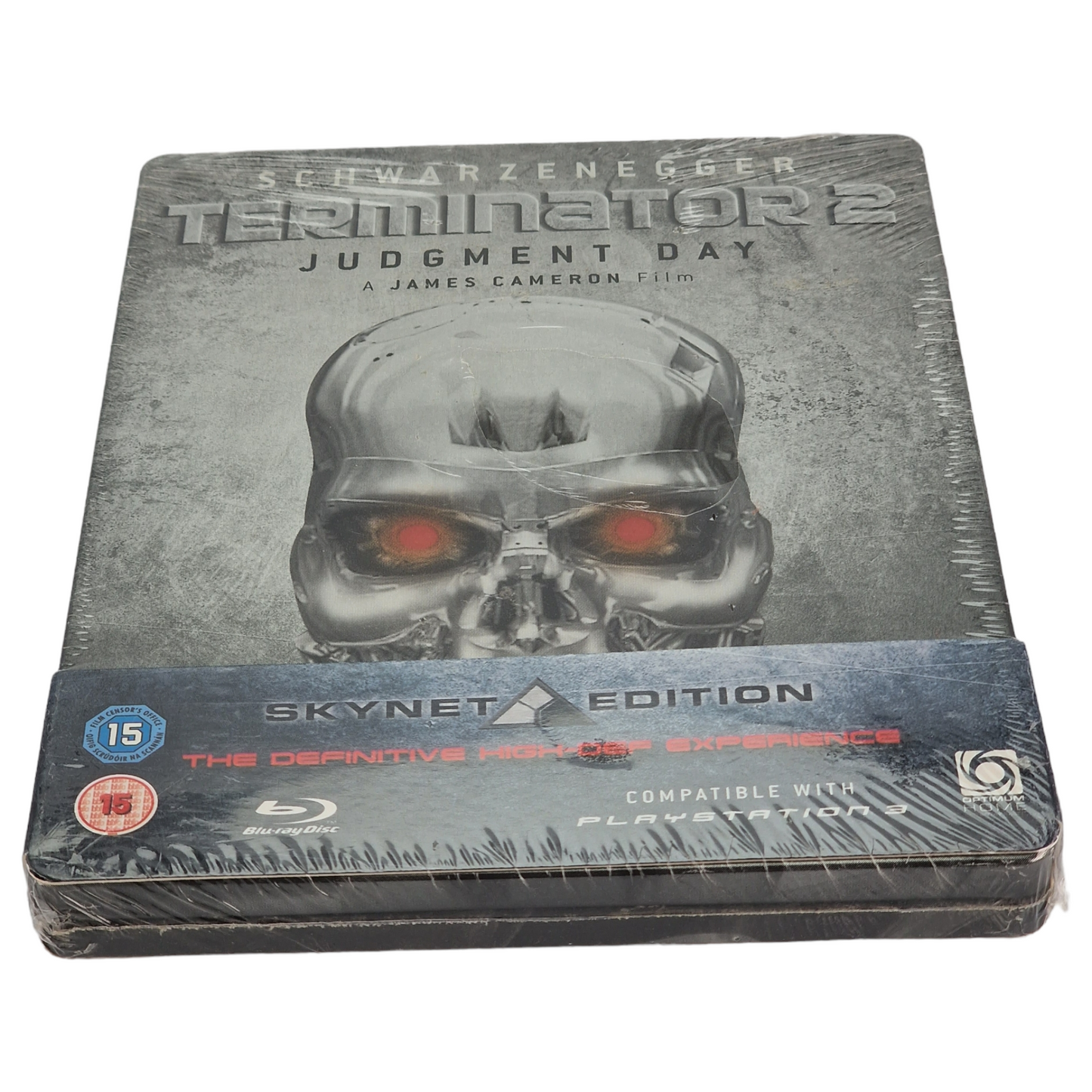 Terminator 2: Judgment Day Blu-ray SteelBook UK Import Skynet Edition 2009 Zone B VF