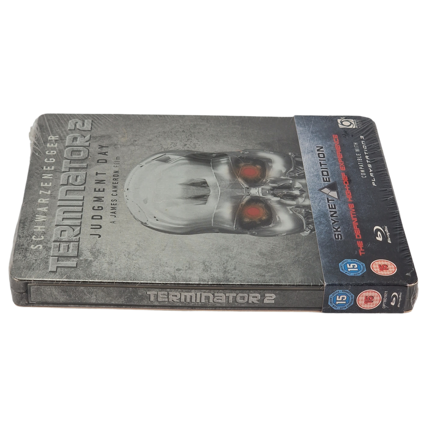 Terminator 2: Judgment Day Blu-ray SteelBook UK Import Skynet Edition 2009 Zone B VF