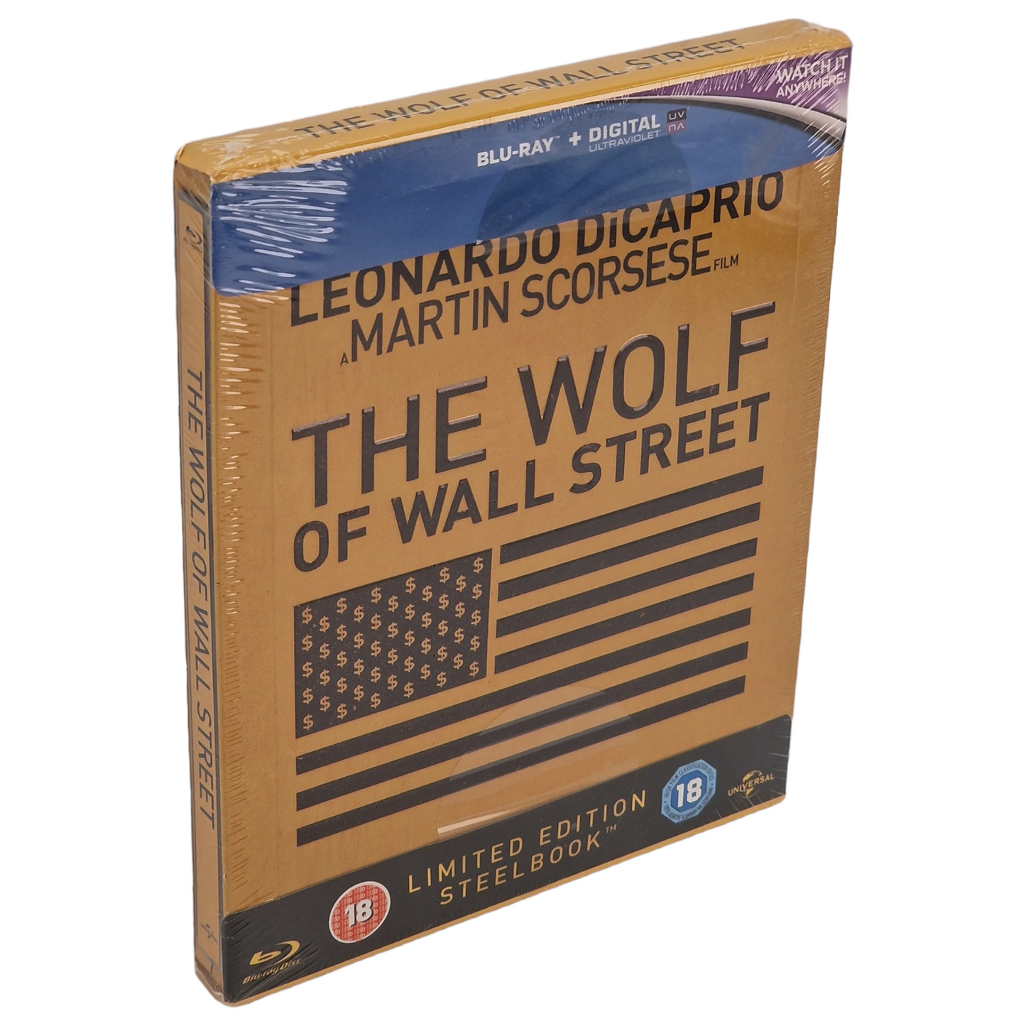 Le loup de Wall Street Blu-ray Steelbook Zavvi Édition limitée 2014 Free