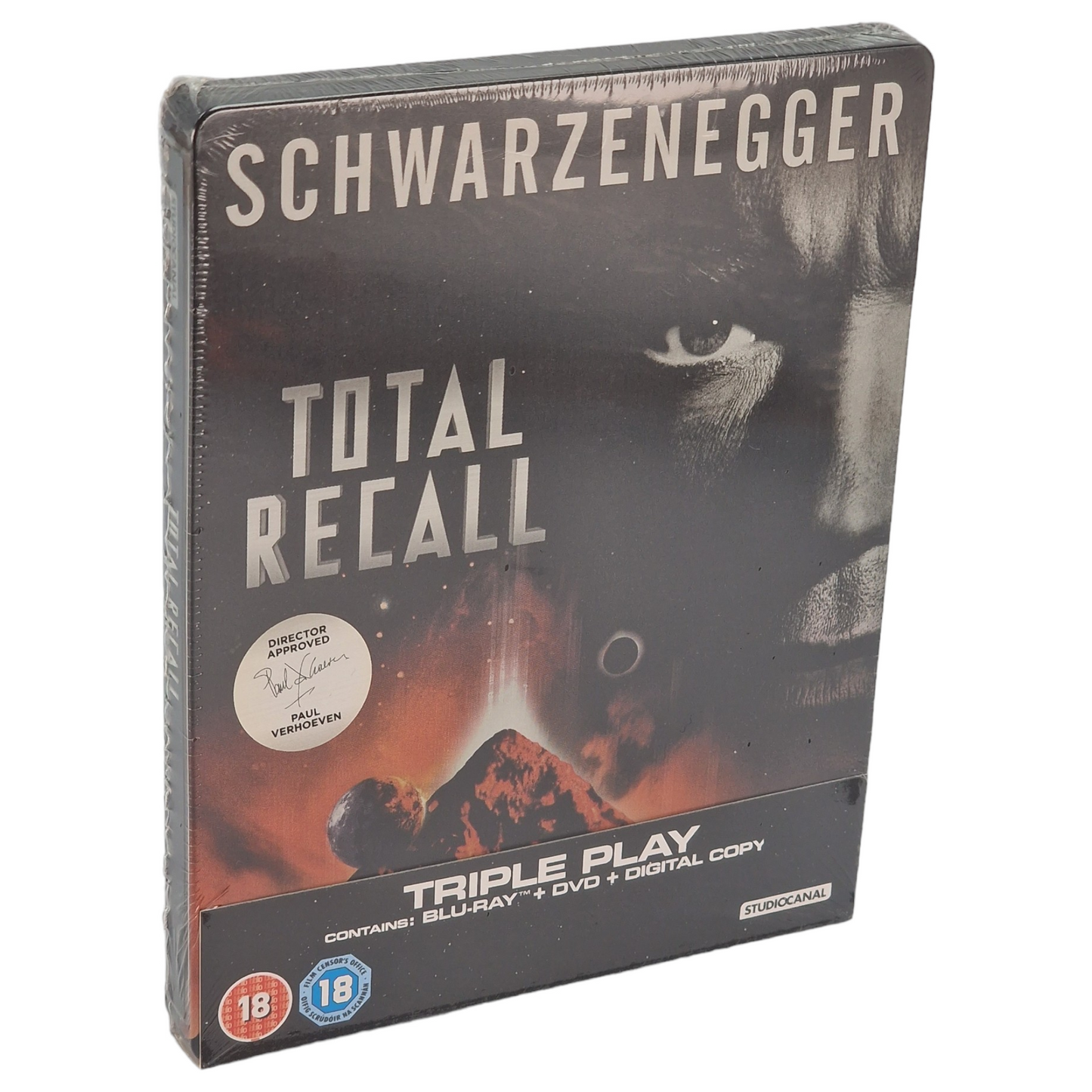 Total Recall SteelBook Blu-ray Zavvi Edition limitée Région libre