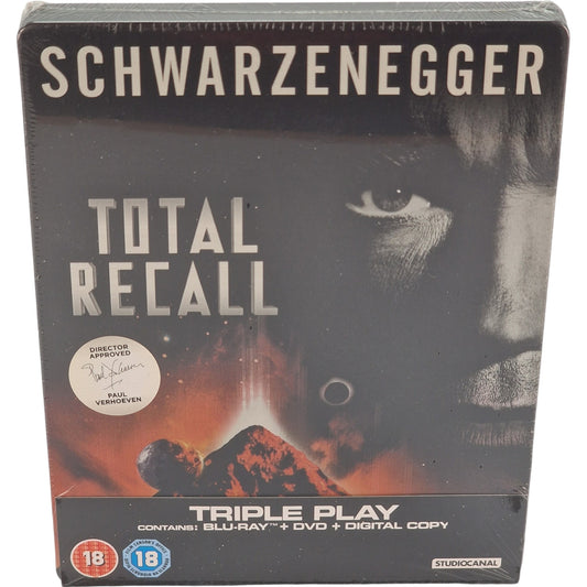 Total Recall SteelBook Blu-ray Zavvi Edition limitée Région libre