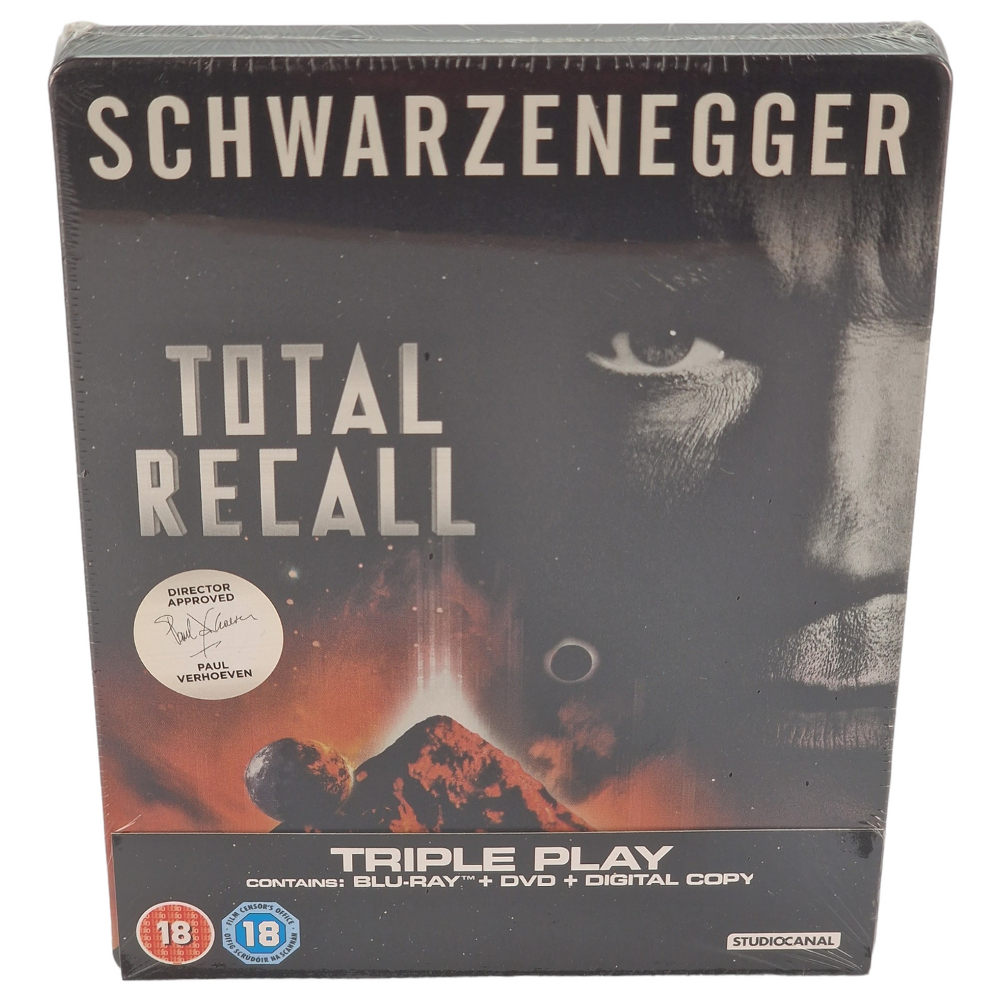 Total Recall SteelBook Blu-ray Zavvi Edition limitée Région libre