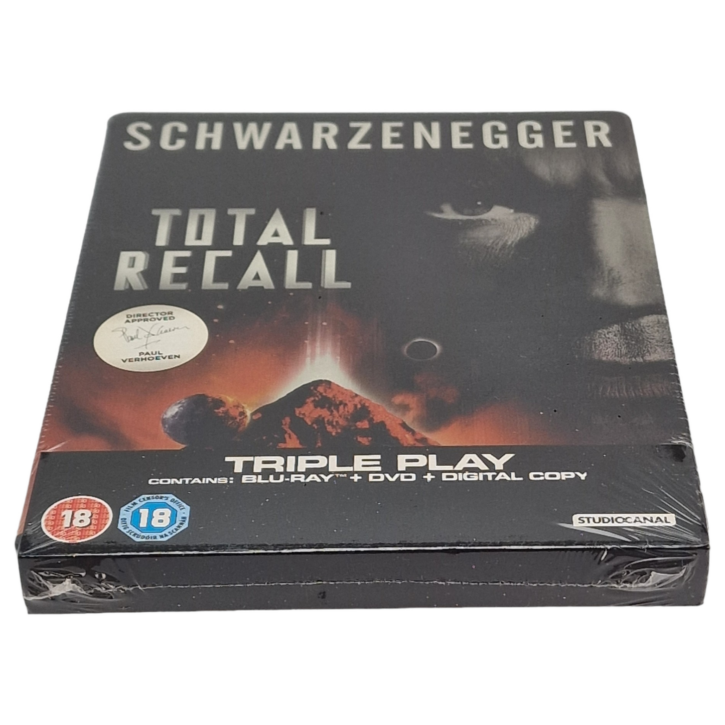 Total Recall SteelBook Blu-ray Zavvi Edition limitée Région libre