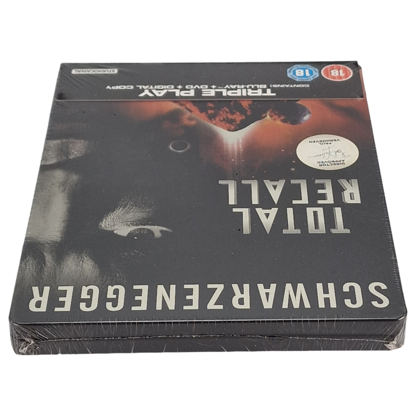 Total Recall SteelBook Blu-ray Zavvi Edition limitée Région libre