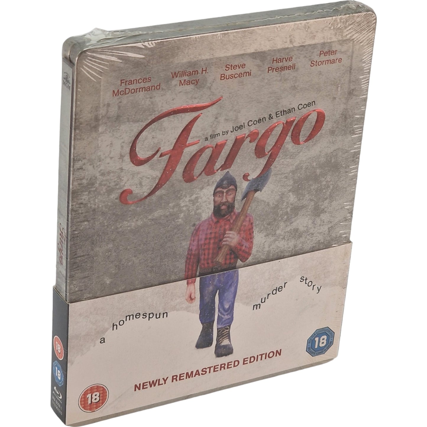 Fargo Blu-ray SteelBook Débossé Remasterisé Zavvi Edition limitée 2014 Zone Libre