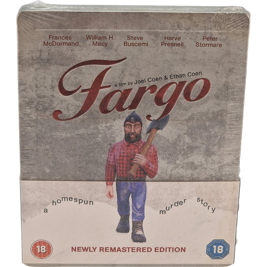 Fargo Blu-ray SteelBook Débossé Remasterisé Zavvi Edition limitée 2014 Zone Libre